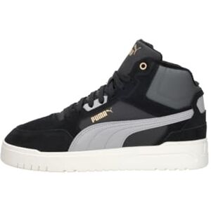 PUMA Unisex Shuffle Downtown MID WTR sneakers, Svart-Gray Echo Gold, 5.5 UK, svart grå Echo guld, 38.5 EU PUMA Unisex Shuffle Downtown MID WTR sneakers, Svart-Gray Echo Gold, 5.5 UK, svart grå Echo guld, 38.5 EU