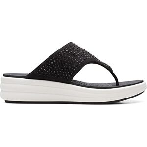 Clarks Drift Jaunt Flip-Flop för kvinnor, Svart, 35.5 EU Clarks Drift Jaunt Flip-Flop för kvinnor, Svart, 35.5 EU