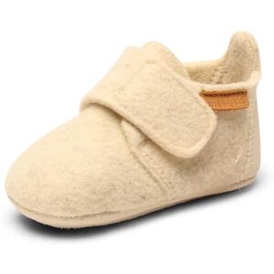 Bisgaard Unisex barn baby ull låga tofflor, kräm, 20 EU Bisgaard Unisex barn baby ull låga tofflor, kräm, 20 EU