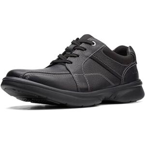 Clarks Bradley Oxford herr promenad, Hamrat svart läder, 39 EU Clarks Bradley Oxford herr promenad, Hamrat svart läder, 39 EU
