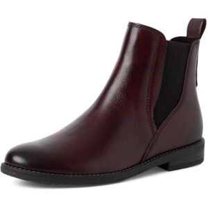 MARCO TOZZI Damstövlar Chelsea läder elegant, Bordeaux, 37 EU MARCO TOZZI Damstövlar Chelsea läder elegant, Bordeaux, 37 EU