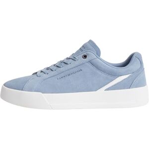 Tommy Hilfiger herr Th Court Premium mocka FM0FM05880 låg topp, blå, 9 Tommy Hilfiger herr Th Court Premium mocka FM0FM05880 låg topp, blå, 9