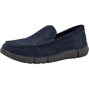 Geox Män U Adacter M B Moccasin, Navy, 40 EU Geox Män U Adacter M B Moccasin, Navy, 40 EU
