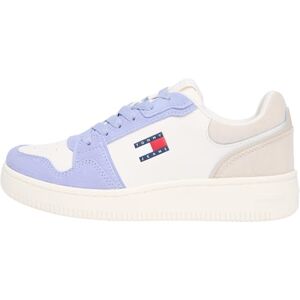 Tommy Jeans dam TJW retro korg sneaker EN0EN02917 låg topp, beige (Gulf Sand/Periwinkle Dust), 4 UK, Beige Gulf Sand Periwinkle Dust, 37 EU Tommy Jeans dam TJW retro korg sneaker EN0EN02917 låg topp, beige (Gulf Sand/Periwinkle Dust), 4 UK, Beige Gulf Sand Periwinkle Dust, 37 EU