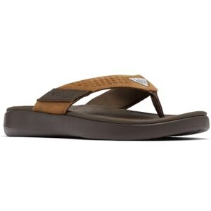 Columbia mäns Boatside Flip Lea Sport Sandal, Tundra ljusbrun, 43 EU Columbia mäns Boatside Flip Lea Sport Sandal, Tundra ljusbrun, 43 EU