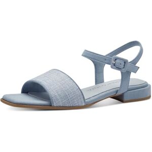 MARCO TOZZI Dam, Feel Me fotbädd, mjukt foder, 2–28101–42 sandal med klack, polar comb, 40 EU MARCO TOZZI Dam, Feel Me fotbädd, mjukt foder, 2–28101–42 sandal med klack, polar comb, 40 EU
