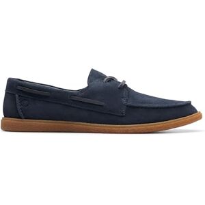 Clarks herr Clarkbay Go, Navy Suede, 9 UK, Marinblå mocka, 43 EU Clarks herr Clarkbay Go, Navy Suede, 9 UK, Marinblå mocka, 43 EU