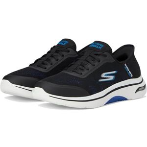 Skechers herr handsfree slipins gå promenad båge passform 2.0-enkelhet 2.5 sneaker, Svart blå, 41.5 EU Skechers herr handsfree slipins gå promenad båge passform 2.0-enkelhet 2.5 sneaker, Svart blå, 41.5 EU