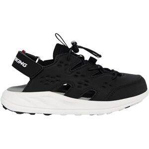 Viking Balance Sandals 1v SL, unisex sandaler för barn och tonåringar, Svart, 35 EU Viking Balance Sandals 1v SL, unisex sandaler för barn och tonåringar, Svart, 35 EU