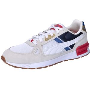 PUMA Unisex Graviton Pro Sneaker, Varm vit vit klubb marinblå klubb röd, 37 EU PUMA Unisex Graviton Pro Sneaker, Varm vit vit klubb marinblå klubb röd, 37 EU
