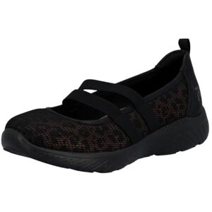 Rieker kvinnors M5075 Loafer, svart, 3.5 UK Rieker kvinnors M5075 Loafer, svart, 3.5 UK