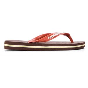 Havaianas Brasil Logo unisex vuxen Flip flops, Dark Brown/Ceramic, 35/36 EU Havaianas Brasil Logo unisex vuxen Flip flops, Dark Brown/Ceramic, 35/36 EU