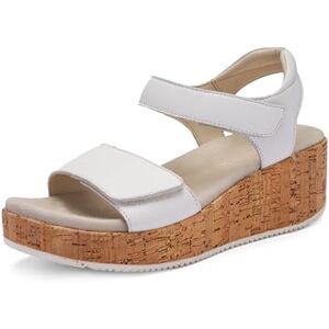 ARA damer Rimini sandaler, vit, natur, 37 EU ARA damer Rimini sandaler, vit, natur, 37 EU