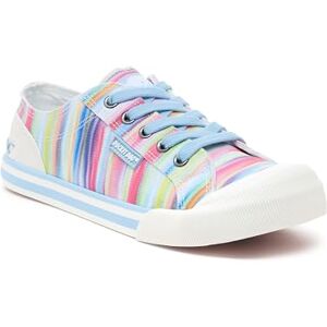 Rocket Dog Kvinnor Jazzin Rainbow Plimsolls Utbildare Mång 36 EU Rocket Dog Kvinnor Jazzin Rainbow Plimsolls Utbildare Mång 36 EU