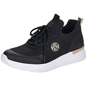 Rieker dam N4722 Sneaker, Schwarz, 40 EU Rieker dam N4722 Sneaker, Schwarz, 40 EU