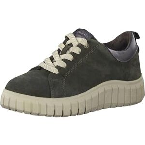 Tamaris Comfort Dam 8-83721-41, bekväm, multibred, bekväm sko, snörskor, sportig, flexibel sula, sneakers, kaki mocka, 40 EU Weit Tamaris Comfort Dam 8-83721-41, bekväm, multibred, bekväm sko, snörskor, sportig, flexibel sula, sneakers, kaki mocka, 40 EU Weit