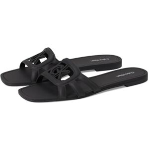 Calvin kvinnor Yoana platt sandal, Svart 001, 7 Calvin kvinnor Yoana platt sandal, Svart 001, 7
