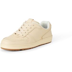 Amazon Essentials unisex-barn Aeuc51937låg topp snörning sneakers, Grädde, 4 US Big Kid Amazon Essentials unisex-barn Aeuc51937låg topp snörning sneakers, Grädde, 4 US Big Kid