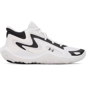 Under Armour Unisex Ua Jet '25 Sneaker, Vit svart svart, 44.5 EU Under Armour Unisex Ua Jet '25 Sneaker, Vit svart svart, 44.5 EU