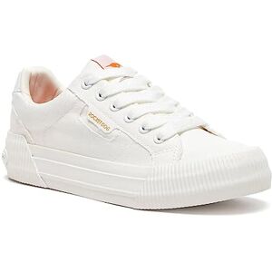 Rocket Dog Raket hund kvinnors Cheery Sneaker, Vit kanvas, 12 UK Rocket Dog Raket hund kvinnors Cheery Sneaker, Vit kanvas, 12 UK