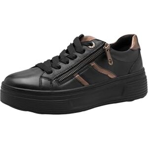 Tamaris Comfort låga sneakers för kvinnor, svart Nappa, 36 EU, Svart nappa, 36 EU Tamaris Comfort låga sneakers för kvinnor, svart Nappa, 36 EU, Svart nappa, 36 EU