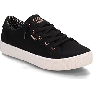 Skechers dam Bobs B Extra söt sneaker, Svart duk, 37 EU Skechers dam Bobs B Extra söt sneaker, Svart duk, 37 EU