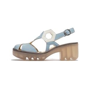 Fly London kvinnors TRUL582FLY Sandal, himmelsblå/vit, 8 UK, Himmelsblå vit, 41 EU Fly London kvinnors TRUL582FLY Sandal, himmelsblå/vit, 8 UK, Himmelsblå vit, 41 EU