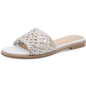 MARCO TOZZI dambyxor 2-27117-44 Mule, White Comb, 5 UK MARCO TOZZI dambyxor 2-27117-44 Mule, White Comb, 5 UK