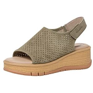 Tamaris Comfort Dam 8-8-88305-20-701 sandaler med klack, SAGE, 41 EU, salvia, 41 EU Weit Tamaris Comfort Dam 8-8-88305-20-701 sandaler med klack, SAGE, 41 EU, salvia, 41 EU Weit