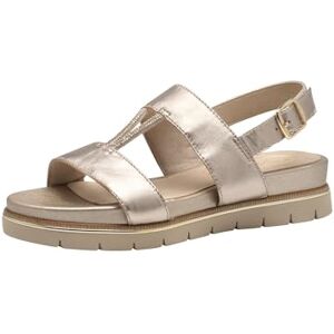 Tamaris Dam Comfort Damen Keilsandal kil, Ljus guld, 39 EU Tamaris Dam Comfort Damen Keilsandal kil, Ljus guld, 39 EU