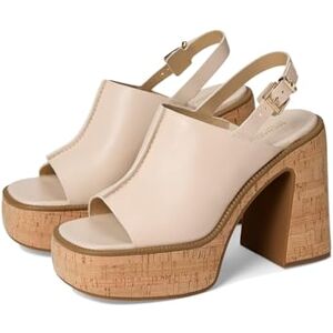 Michael Kors Leia Platform Sandal, Dam, 38.5 EU, grädde, 38.5 EU Michael Kors Leia Platform Sandal, Dam, 38.5 EU, grädde, 38.5 EU