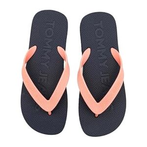 Tommy Jeans TJW logotyp FLIP Flop, rosa kittlade 6 UK, Kittlad rosa, 39 EU Tommy Jeans TJW logotyp FLIP Flop, rosa kittlade 6 UK, Kittlad rosa, 39 EU