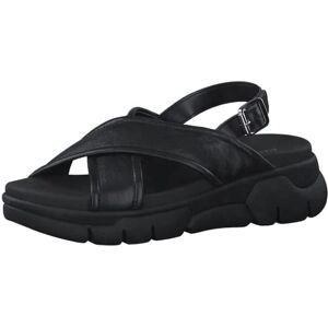 MARCO TOZZI Damer 2-2-28761-28 sandal, svart, 37 EU MARCO TOZZI Damer 2-2-28761-28 sandal, svart, 37 EU