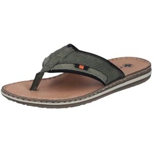 Rieker Herr 21084 flip flops, gröna, 40 EU Rieker Herr 21084 flip flops, gröna, 40 EU