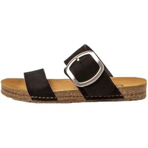 ART 0175 Kreta, platta damsandaler, sv, 40 EU, Sv noir noir, 40 EU ART 0175 Kreta, platta damsandaler, sv, 40 EU, Sv noir noir, 40 EU