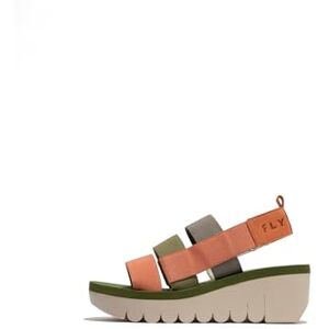 Fly London dam YERE847FLY Sandal, Tea Rose/Flerfärgad/ArmyGreen, 5 UK, Tea Rose flerfärgad armégrön, 5 UK Fly London dam YERE847FLY Sandal, Tea Rose/Flerfärgad/ArmyGreen, 5 UK, Tea Rose flerfärgad armégrön, 5 UK