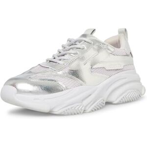 Steve Madden mäns Possess Sneaker, SILVER, 44 EU Steve Madden mäns Possess Sneaker, SILVER, 44 EU