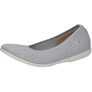 CAPRICE Dam 9-22107-42 ballerinaskor, Lt Grey Knit, 37 EU CAPRICE Dam 9-22107-42 ballerinaskor, Lt Grey Knit, 37 EU