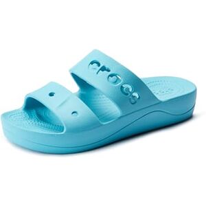 Crocs Women's Baya Platform Sandals Slides Women, Digital Aqua, 10 Women Crocs Women's Baya Platform Sandals Slides Women, Digital Aqua, 10 Women