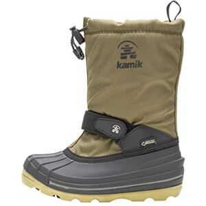 Kamik Unisex barn Waterbug8g vinterstövlar, Mörk oliv, 33/34 EU Kamik Unisex barn Waterbug8g vinterstövlar, Mörk oliv, 33/34 EU