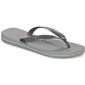 Havaianas Unisex Brasil, staalgrijs, 2 Havaianas Unisex Brasil, staalgrijs, 2