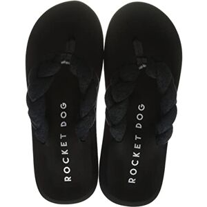 Rocket Dog Solnedgång fläta, flip flops för kvinnor, Svart svamp, 38 EU Rocket Dog Solnedgång fläta, flip flops för kvinnor, Svart svamp, 38 EU