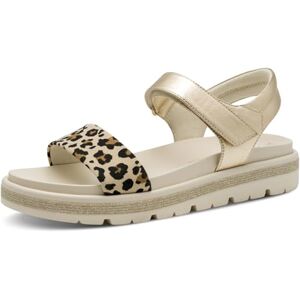 MARCO TOZZI Damer 2–28405-44 sandal, Beige, 41 EU MARCO TOZZI Damer 2–28405-44 sandal, Beige, 41 EU