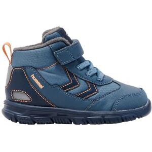 hummel unisex barn Crosslite vinter mitt spädbarn ankelstövel, bering sea, 3 UK Child hummel unisex barn Crosslite vinter mitt spädbarn ankelstövel, bering sea, 3 UK Child