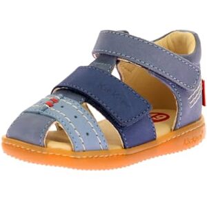 Kickers Unisex pojke Kinder BAZAR Sandal, Tricolour blå, 21 EU, Tricolor blue, 21 EU Kickers Unisex pojke Kinder BAZAR Sandal, Tricolour blå, 21 EU, Tricolor blue, 21 EU
