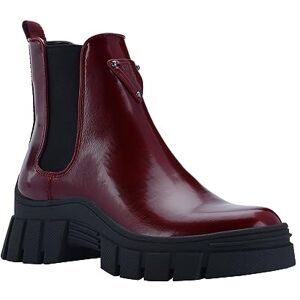 GUESS Hestia Combat Boot för kvinnor, Röd, 36 EU GUESS Hestia Combat Boot för kvinnor, Röd, 36 EU