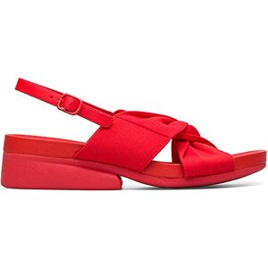 Camper Minikaah K201246 kil sandal, röd, 3 UK, Röd, 36 EU Camper Minikaah K201246 kil sandal, röd, 3 UK, Röd, 36 EU