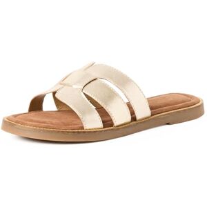 MARCO TOZZI dambyxor 2-27108-44 Mule, Platinum, 9 UK MARCO TOZZI dambyxor 2-27108-44 Mule, Platinum, 9 UK