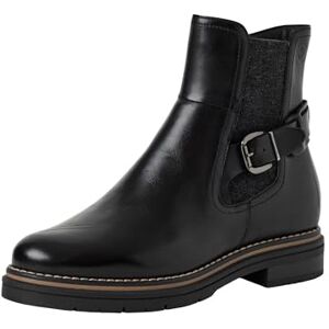 Tamaris Damen Chelsea 1-25345-45 känga, svart, 7,5 UK, Svart, 41 EU Tamaris Damen Chelsea 1-25345-45 känga, svart, 7,5 UK, Svart, 41 EU