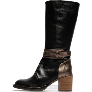 Fly London BEIF165FLY, Fashion Boot dam, Svart/DK. Guld, 41 EU, Flerfärgad, 41 EU Fly London BEIF165FLY, Fashion Boot dam, Svart/DK. Guld, 41 EU, Flerfärgad, 41 EU